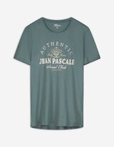 Majica kratek rokav - Napis - svetlo modra